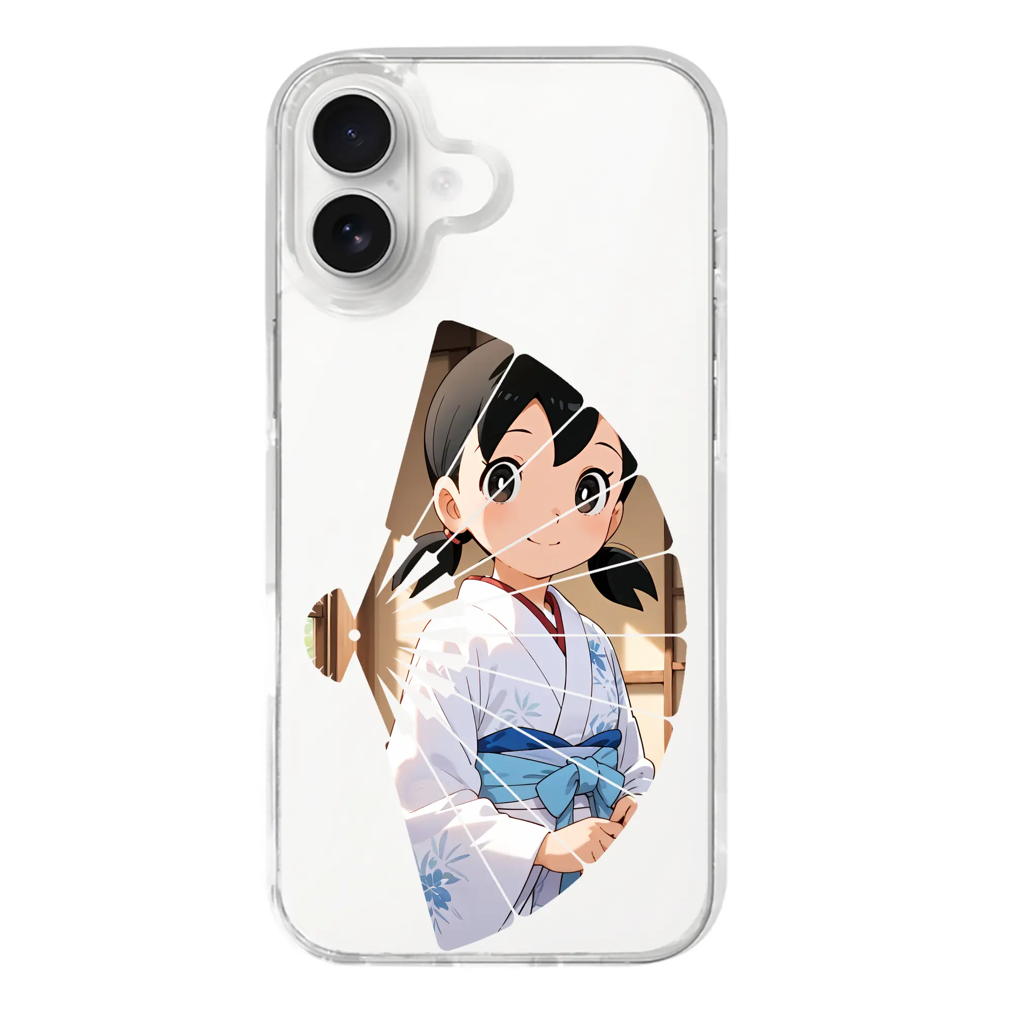 ドラえもん グッズ 源 静香 - iPhone 17シリーズ 透明スマホケース – 薄型・耐衝撃・精密フィット保護カバー